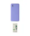 ieg™ Galaxy A01 Core Kılıf Kozmos Yansıma Özel Seri - Siyah 20D Premium Cam Ekran Koruyucu