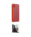 ieg™ Galaxy A01 Core Kılıf Nova Asil Özel Seri - Şeffaf Temperli Cam Ekran Koruyucu