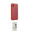 ieg™ Galaxy A01 Core Kılıf Nova Asil Özel Seri - Siyah 20D Premium Cam Ekran Koruyucu
