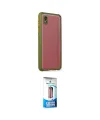 ieg™ Galaxy A01 Core Kılıf Nova Asil Özel Seri - Siyah 5D Eko Cam Ekran Koruyucu