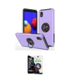 ieg™ Galaxy A01 Core Kılıf Odak Form Prime - Şeffaf Temperli Cam Ekran Koruyucu
