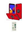 ieg™ Galaxy A01 Core Kılıf Odak Form Prime - Siyah 20D Premium Cam Ekran Koruyucu
