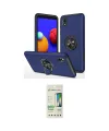 ieg™ Galaxy A01 Core Kılıf Odak Form Prime - Siyah 20D Premium Cam Ekran Koruyucu