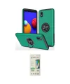 ieg™ Galaxy A01 Core Kılıf Odak Form Prime - Siyah 20D Premium Cam Ekran Koruyucu