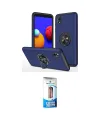 ieg™ Galaxy A01 Core Kılıf Odak Form Prime - Siyah 5D Eko Cam Ekran Koruyucu