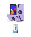 ieg™ Galaxy A01 Core Kılıf Odak Form Prime - Siyah 5D Eko Cam Ekran Koruyucu
