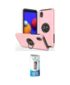 ieg™ Galaxy A01 Core Kılıf Odak Form Prime - Siyah 5D Eko Cam Ekran Koruyucu