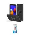 ieg™ Galaxy A01 Core Kılıf Odak Form Prime - Siyah 5D Eko Cam Ekran Koruyucu