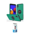 ieg™ Galaxy A01 Core Kılıf Odak Form Prime - Siyah 5D Eko Cam Ekran Koruyucu