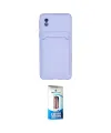 ieg™ Galaxy A01 Core Kılıf Vadi Çizgi Prime - Siyah 5D Eko Cam Ekran Koruyucu
