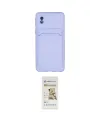 ieg™ Galaxy A01 Core Kılıf Vadi Çizgi Prime - Siyah Mat Seramik Nano Ekran Koruyucu