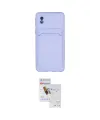 ieg™ Galaxy A01 Core Kılıf Vadi Çizgi Prime - Siyah Seramik Nano Ekran Koruyucu