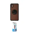 ieg™ Galaxy A01 Core Kılıf Yörünge Çizgi - Siyah 5D Eko Cam Ekran Koruyucu