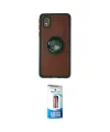 ieg™ Galaxy A01 Core Kılıf Yörünge Çizgi - Siyah 5D Eko Cam Ekran Koruyucu