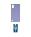 ieg™ Galaxy A01 Kılıf Ahenk Serisi - Şeffaf Royal Nano Ekran Koruyucu