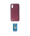 ieg™ Galaxy A01 Kılıf Kozmos Yansıma Özel Seri - Şeffaf Royal Nano Ekran Koruyucu