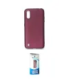 ieg™ Galaxy A01 Kılıf Kozmos Yansıma Özel Seri - Siyah 5D Eko Cam Ekran Koruyucu