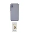 ieg™ Galaxy A02 Kılıf Ahenk Çizgi Serisi - Siyah Mat Seramik Nano Ekran Koruyucu