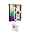 ieg™ Galaxy A02 Kılıf Ahenk Klasik Koleksiyonu - Siyah Seramik Nano Ekran Koruyucu