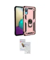 ieg™ Galaxy A02 Kılıf Ahenk Klasik Koleksiyonu - Siyah Seramik Nano Ekran Koruyucu