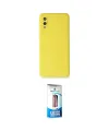 ieg™ Galaxy A02 Kılıf Ahenk Serisi - Siyah 5D Eko Cam Ekran Koruyucu