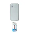 ieg™ Galaxy A02 Kılıf Ahenk Serisi - Siyah 5D Eko Cam Ekran Koruyucu