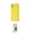 ieg™ Galaxy A02 Kılıf Ahenk Serisi - Siyah 6D Mat Seramik Hayalet Nano Ekran Koruyucu