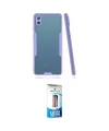 ieg™ Galaxy A02 Kılıf Atlas Asil Serisi - Siyah 5D Eko Cam Ekran Koruyucu