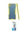 ieg™ Galaxy A02 Kılıf Atlas Asil Serisi - Siyah 5D Eko Cam Ekran Koruyucu