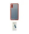 ieg™ Galaxy A02 Kılıf Nova Asil Özel Seri - Şeffaf Pasifik Cam Ekran Koruyucu