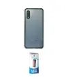 ieg™ Galaxy A02 Kılıf Nova Asil Özel Seri - Siyah 5D Eko Cam Ekran Koruyucu