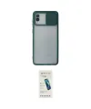ieg™ Galaxy A02 Kılıf Vadi Çizgi - Şeffaf Pasifik Cam Ekran Koruyucu