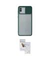 ieg™ Galaxy A02 Kılıf Vadi Çizgi - Siyah Seramik Nano Ekran Koruyucu