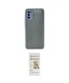 ieg™ Galaxy A02S Kılıf Ahenk Çizgi Serisi - Siyah Mat Seramik Nano Ekran Koruyucu