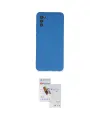 ieg™ Galaxy A02S Kılıf Ahenk Serisi - Siyah Seramik Nano Ekran Koruyucu