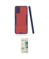 ieg™ Galaxy A02S Kılıf Atlas Asil Serisi - Siyah 20D Premium Cam Ekran Koruyucu