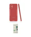 ieg™ Galaxy A02S Kılıf Atlas Asil Serisi - Siyah 20D Premium Cam Ekran Koruyucu
