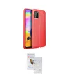 ieg™ Galaxy A02S Kılıf Doruk Klasik Özel Seri - Siyah Seramik Nano Ekran Koruyucu