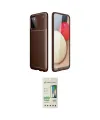 ieg™ Galaxy A02S Kılıf Eksen Form Prime - Siyah 20D Premium Cam Ekran Koruyucu