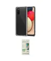 ieg™ Galaxy A02S Kılıf İz Form Prime - Siyah 20D Premium Cam Ekran Koruyucu