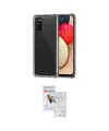 ieg™ Galaxy A02S Kılıf İz Form Prime - Siyah Seramik Nano Ekran Koruyucu
