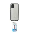 ieg™ Galaxy A02S Kılıf Nova Asil Özel Seri - Siyah 5D Eko Cam Ekran Koruyucu