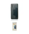 ieg™ Galaxy A02S Kılıf Nova Asil Özel Seri - Siyah 6D Mat Seramik Hayalet Nano Ekran Koruyucu