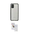 ieg™ Galaxy A02S Kılıf Nova Asil Özel Seri - Siyah Seramik Nano Ekran Koruyucu