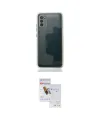 ieg™ Galaxy A02S Kılıf Nova Asil Özel Seri - Siyah Seramik Nano Ekran Koruyucu