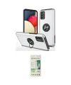ieg™ Galaxy A02S Kılıf Odak Form Prime - Siyah 20D Premium Cam Ekran Koruyucu