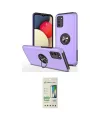 ieg™ Galaxy A02S Kılıf Odak Form Prime - Siyah 20D Premium Cam Ekran Koruyucu