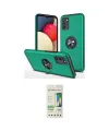 ieg™ Galaxy A02S Kılıf Odak Form Prime - Siyah 20D Premium Cam Ekran Koruyucu