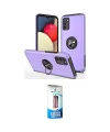ieg™ Galaxy A02S Kılıf Odak Form Prime - Siyah 5D Eko Cam Ekran Koruyucu