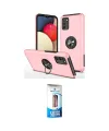 ieg™ Galaxy A02S Kılıf Odak Form Prime - Siyah 5D Eko Cam Ekran Koruyucu